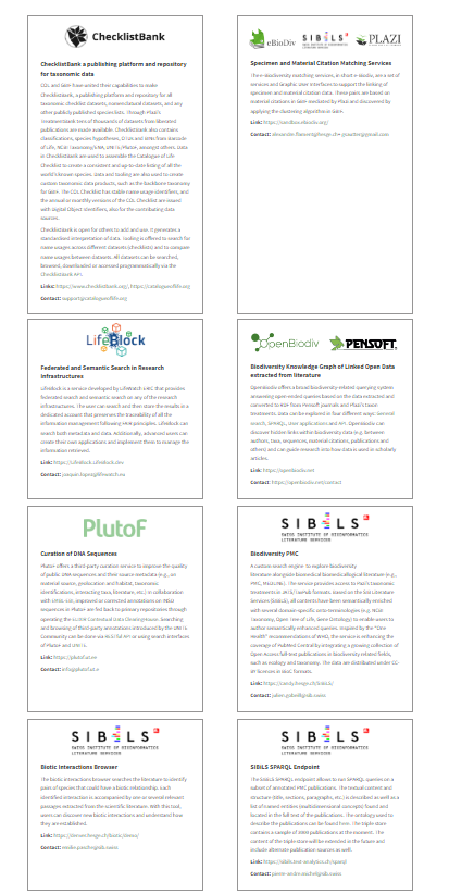BKH Services List Overview