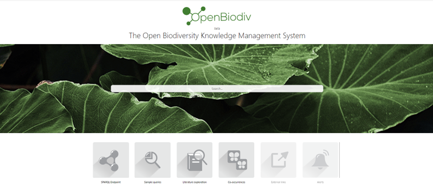 OpenBiodiv Knowledge Graph Overview