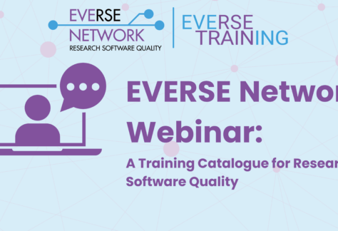 EVERSE Webinar: a Training Catalogue for Research Software Quality
